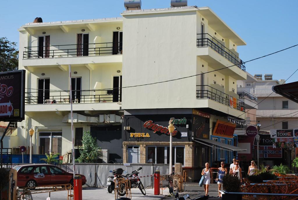 H14 Rooms & Apartments Adults Only Rhodes City Dış mekan fotoğraf